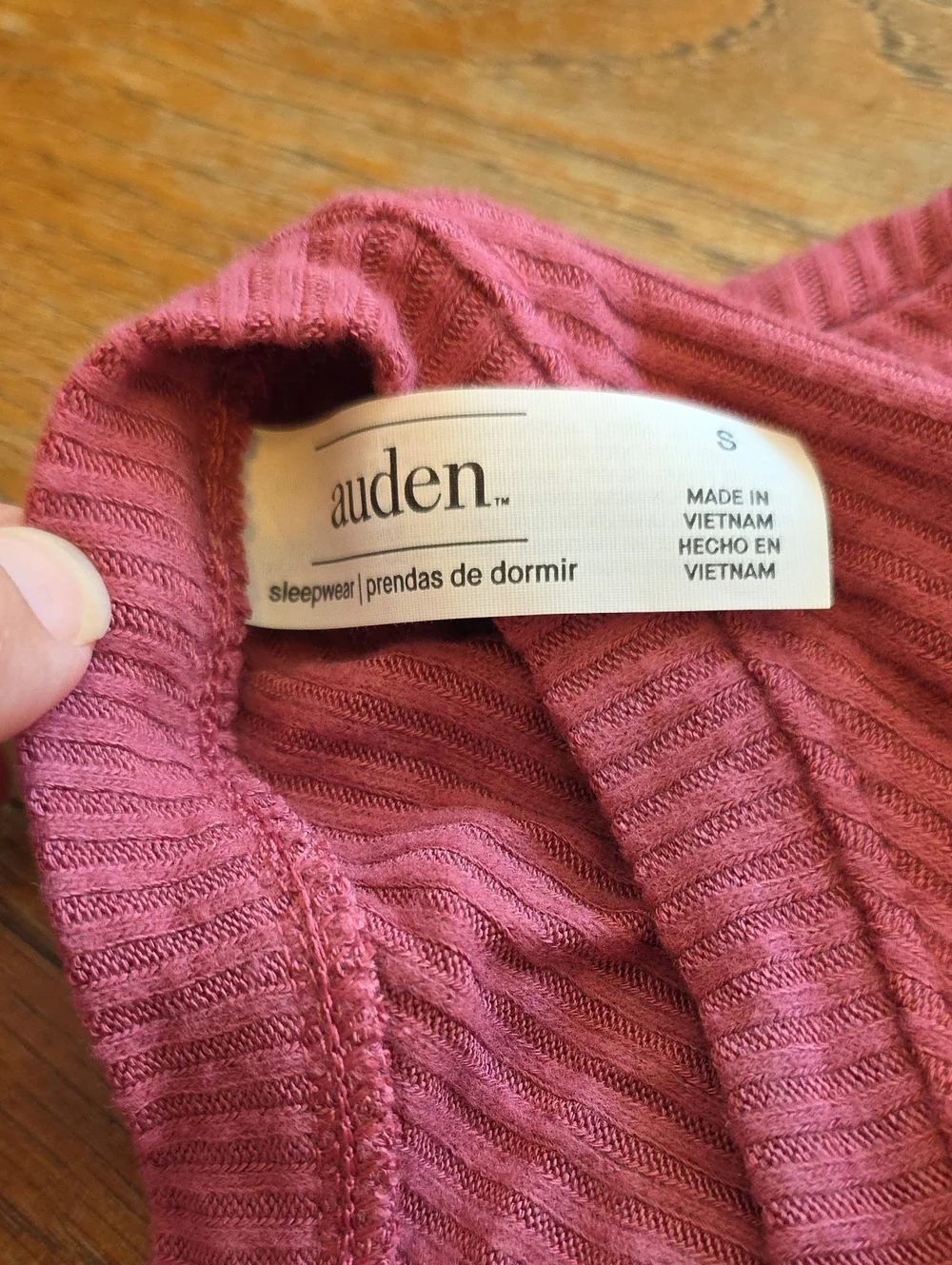 Auden sleepwear rose